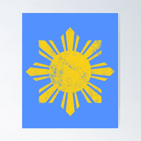Item preview, Gold Flag Philippines Sun  designed and sold by banwa.