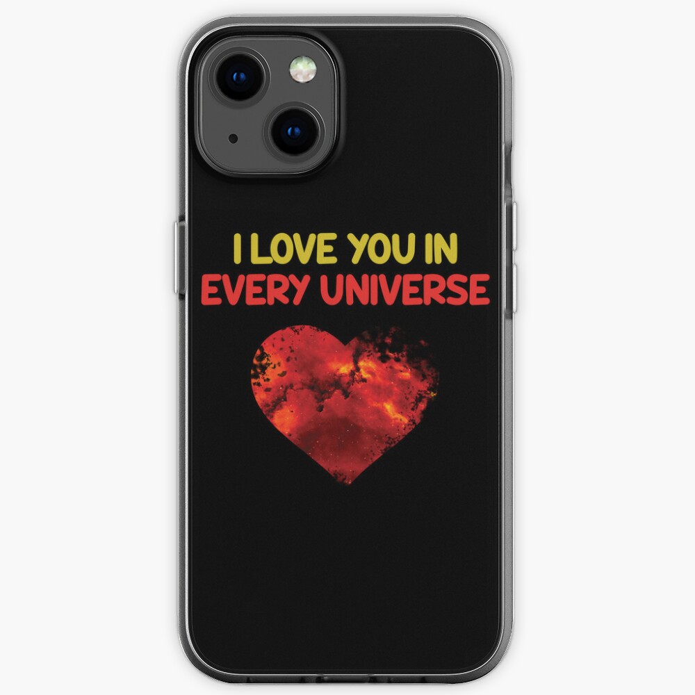 Discover I love you in every universe, dr strange iPhone Case