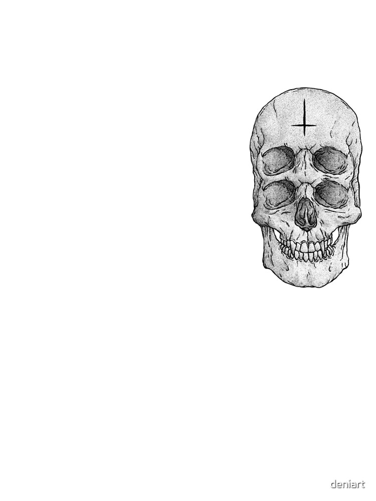 Skull II by deniart