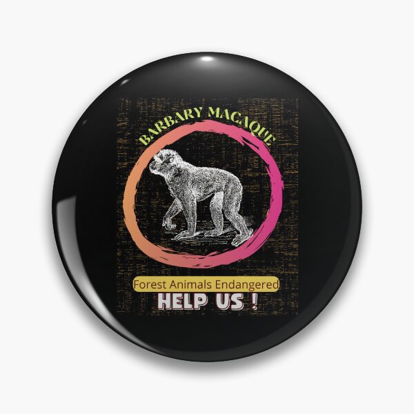 Item preview, Barbary Macaque  designed and sold by yassooarts.