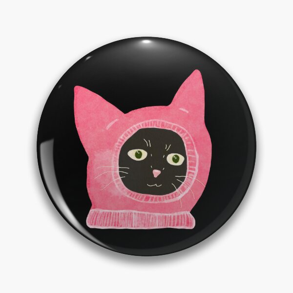 Item preview, Knit Balaclava Kitty  designed and sold by Audrey Pearson.