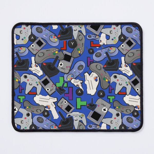 Item preview, Retro Gamer seamless art designed and sold by CarnageC.