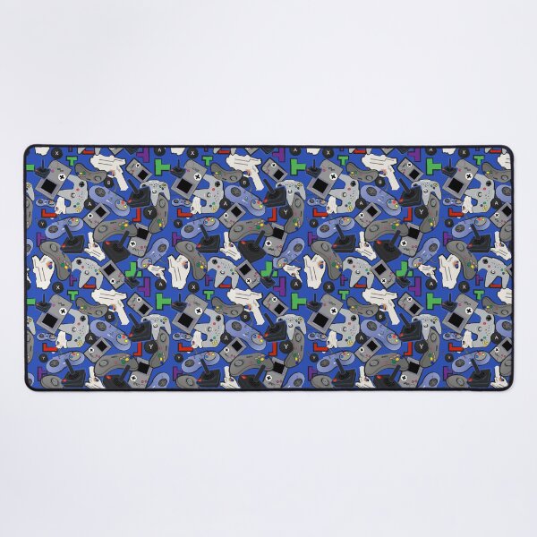 Item preview, Retro Gamer seamless art designed and sold by CarnageC.