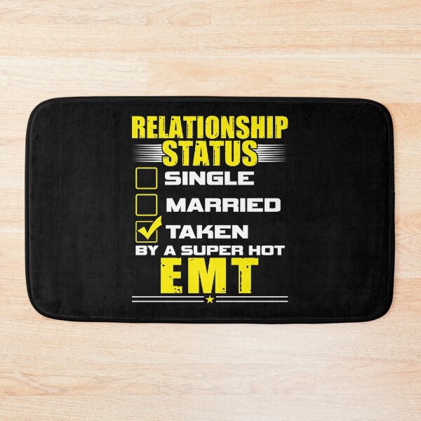 Item preview, Funny His and Her Gift Idea EMT Relationship Status designed and sold by haselshirt.