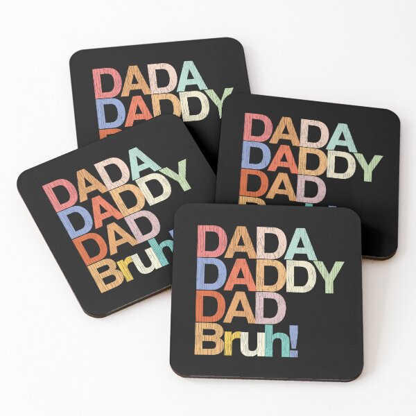 Item preview, Men Vintage Dada, Daddy, Dad, Bruh Colour Design Distressed. Fathers and Grandfathers. designed and sold by Karo Art.