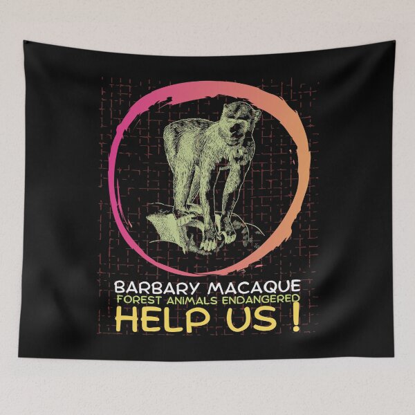 Item preview,  Barbary Macaque  designed and sold by yassooarts.