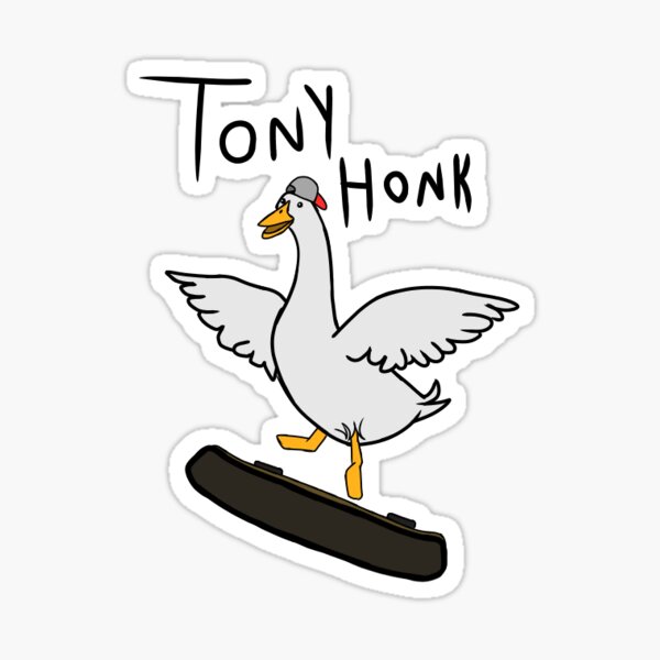 Tony Hawk Do A Kickflip Sticker by THPSart