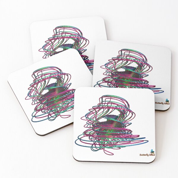 Item preview, Chaos Theory, Butterfly Effect -Nose-Hoover Chaotic attractor. designed and sold by thinkeccel.