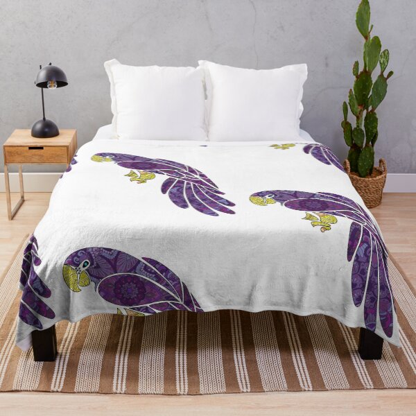 Item preview, A lovely purple parrot mandala. designed and sold by Viv Ainslie.