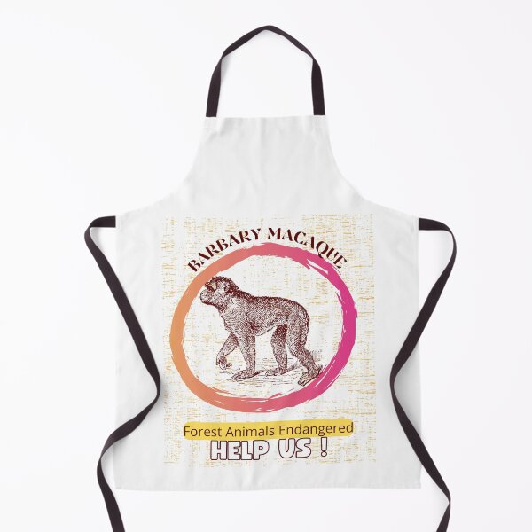 Item preview,  Barbary Macaque Save Us ! designed and sold by yassooarts.