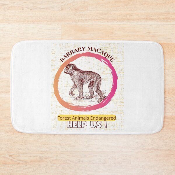 Item preview,  Barbary Macaque Save Us ! designed and sold by yassooarts.