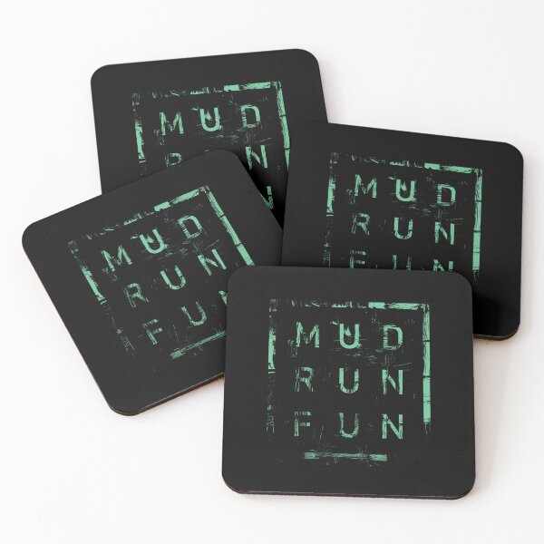 Item preview, Mud Run Fun Tough Mudder GREEN Trail Running and Marathon designed and sold by BOBSMITHHHHH.