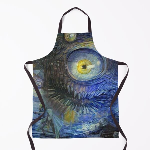 Item preview, A Beholder from Baldur's Gate in Starry Night Style designed and sold by weirdo97.