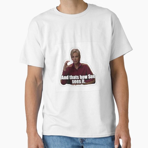 Item preview, Sue Sylvester sees it designed and sold by grcngersnixx.