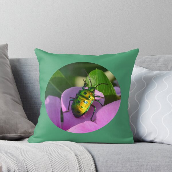 Item preview, Green beetle bug/insect/ designed and sold by VeenaNair23.