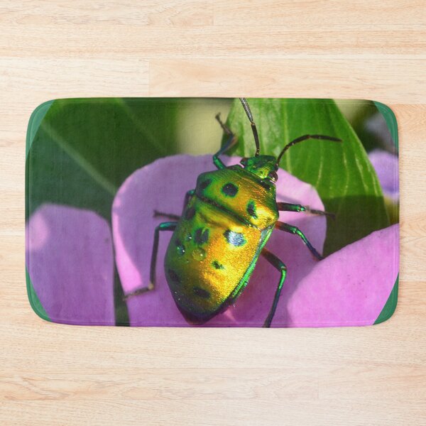 Item preview, Green beetle bug/insect/ designed and sold by VeenaNair23.