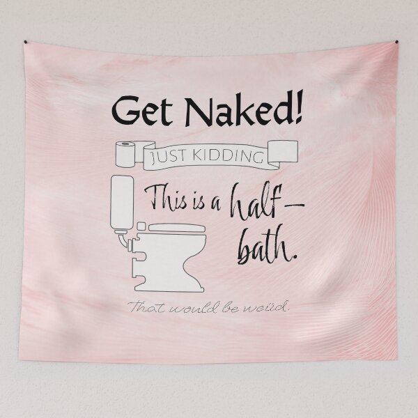 Item preview, Get Naked! Just kidding. This is a half-bath designed and sold by Candice Davis.