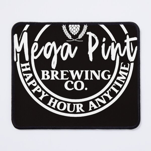 Item preview, Mega Pint Brewing Co Happy Hour Anytime Hearsay Women Men designed and sold by carentifnp38.