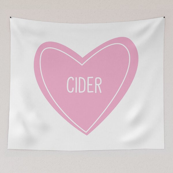 Item preview, I Love Cider Heart designed and sold by teesaurus.