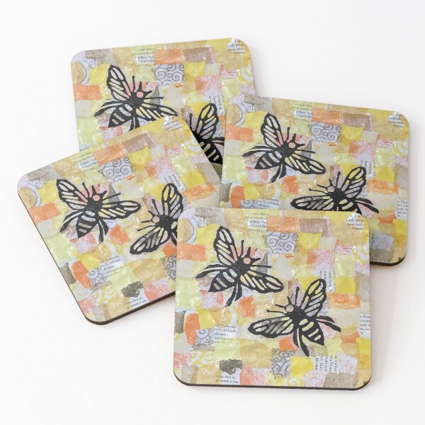 Item preview, Collage Bees designed and sold by Hollys-Prints.