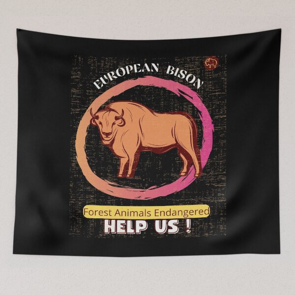 Item preview, European Bison  designed and sold by yassooarts.