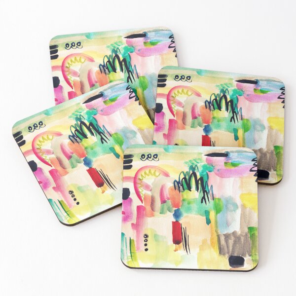 Item preview, Colorful Abstract Painting in WaterColor designed and sold by MyArt23.