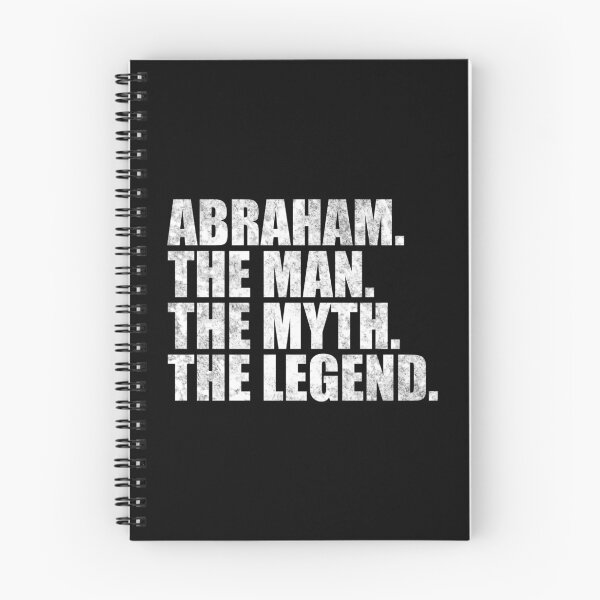 Item preview, Abraham Name Abraham The Man The Myth The legend designed and sold by Teelogic.