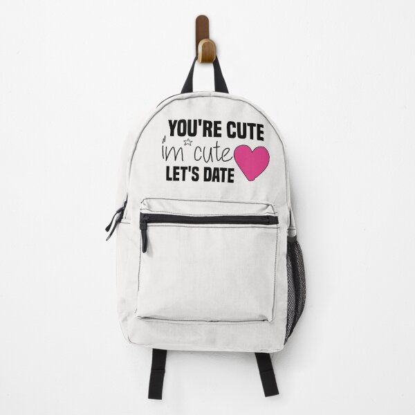 Item preview, you're cute i'm cute let's date designed and sold by Crystakim.