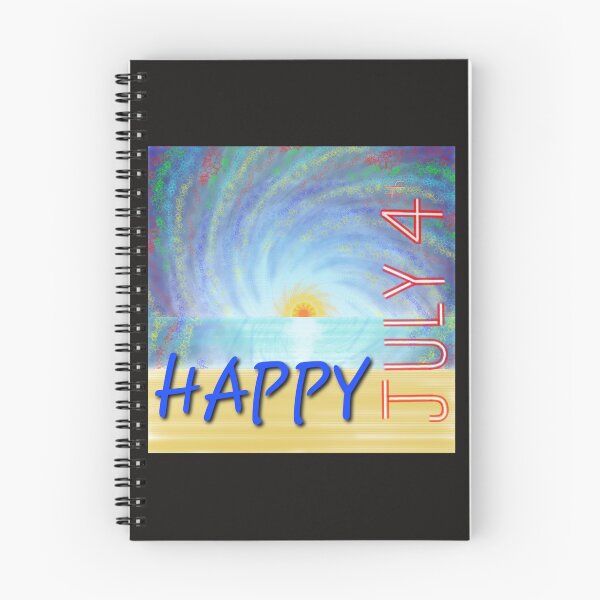 Item preview, Happy July 4th beach fireworks  designed and sold by EJoyC.