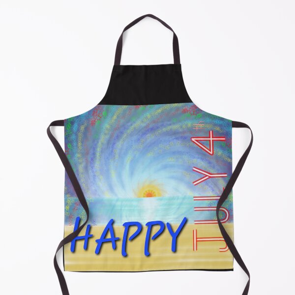 Item preview, Happy July 4th beach fireworks designed and sold by EJoyC.