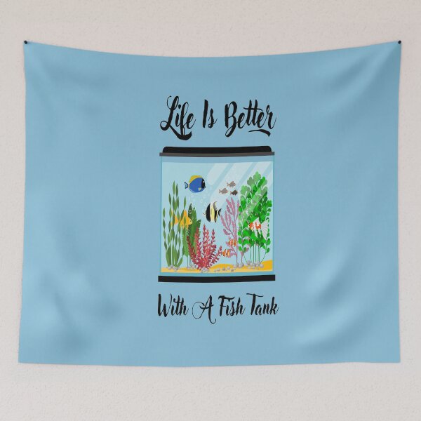Item preview, La vida es mejor con una pecera designed and sold by adeleqo.