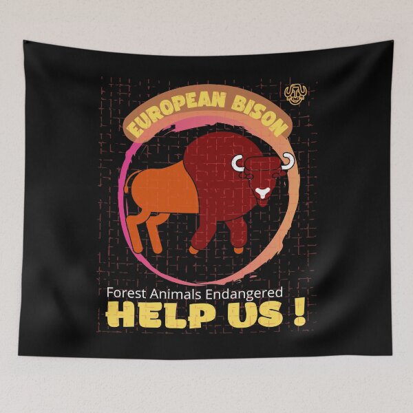 Item preview,  European Bison  designed and sold by yassooarts.