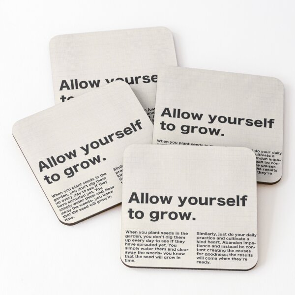 Item preview, Allow Yourself To Grow designed and sold by SAVAGEwav.