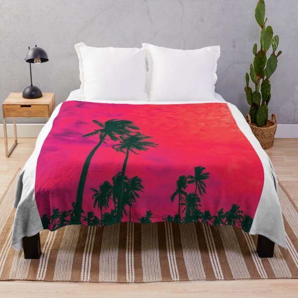 Item preview, California Sunset Sky with Palm Tree designed and sold by formylovelydog.