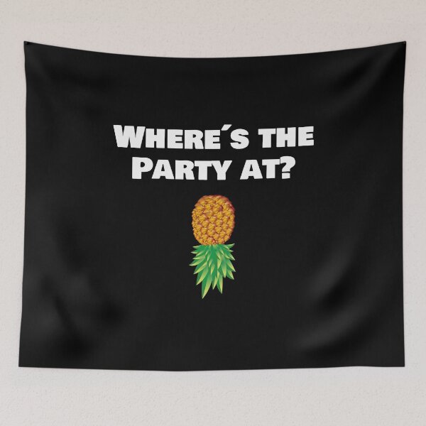 Item preview, Upside Down Pineapple Where´s the Party at?  designed and sold by rachidhaz.
