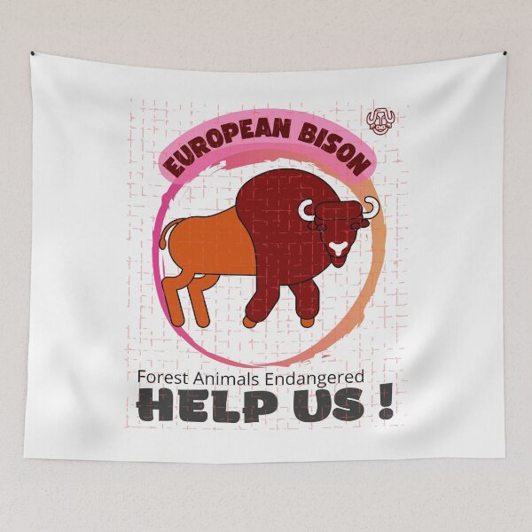 Item preview,  European Bison  designed and sold by yassooarts.