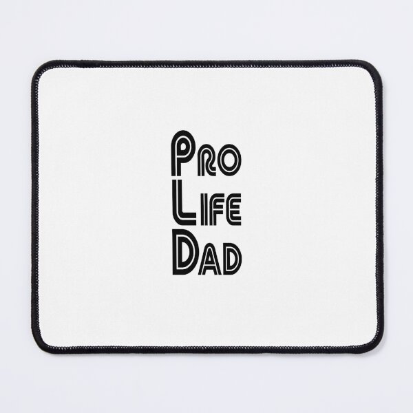 Item preview, Red Pro Life Dad Line retro letters designed and sold by Patrick Chastain.