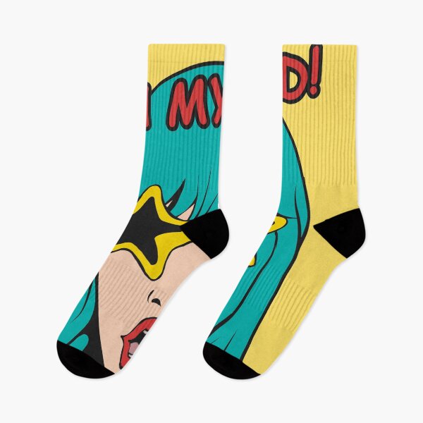 Item preview, Oh My God,pop art,vintage,pop culture,cartoon,colorful,fun,fashion,sticker,popular,awesome,retro,vintage,fun,love,black,hipster,music designed and sold by NAZIMNADIR.