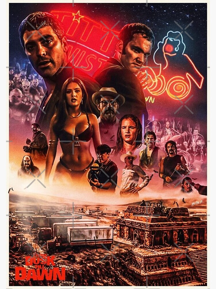 From Dusk Till Dawn By Robert Rodriguez Movie Poster Poster For Sale