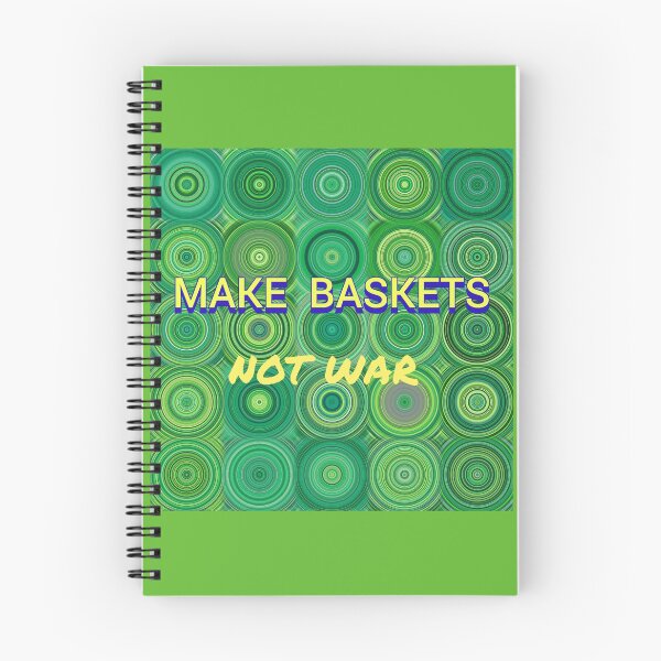 Item preview, MAKE BASKETS NOT WAR  basketry artists design designed and sold by Coexist In Tee's .