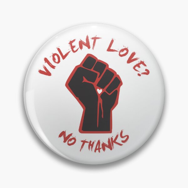 Item preview, Love is not violence designed and sold by Goliardika-Shop.