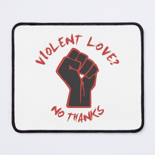 Item preview, Love is not violence designed and sold by Goliardika-Shop.