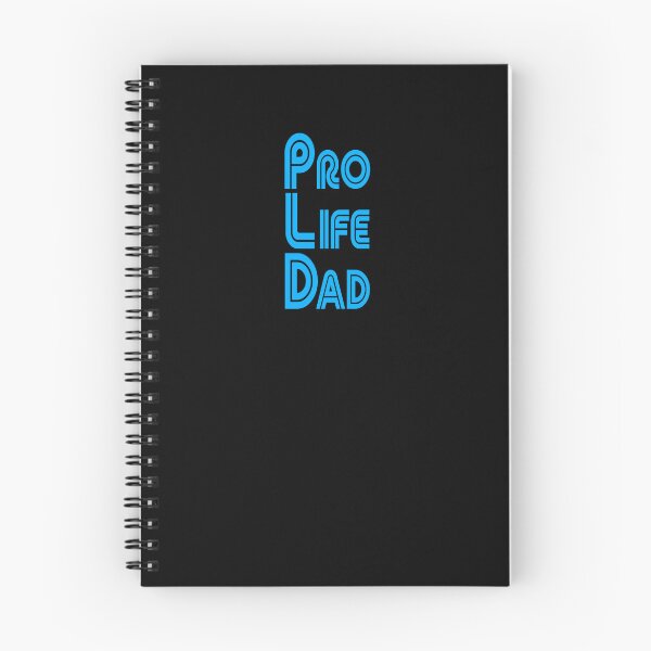 Item preview, Blue Pro Life Dad Line retro letters designed and sold by Patrick Chastain.