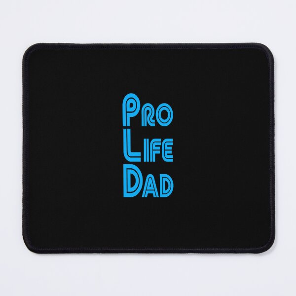 Item preview, Blue Pro Life Dad Line retro letters designed and sold by Patrick Chastain.