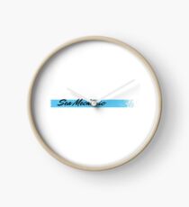 Sea Mechanic Banner Clock