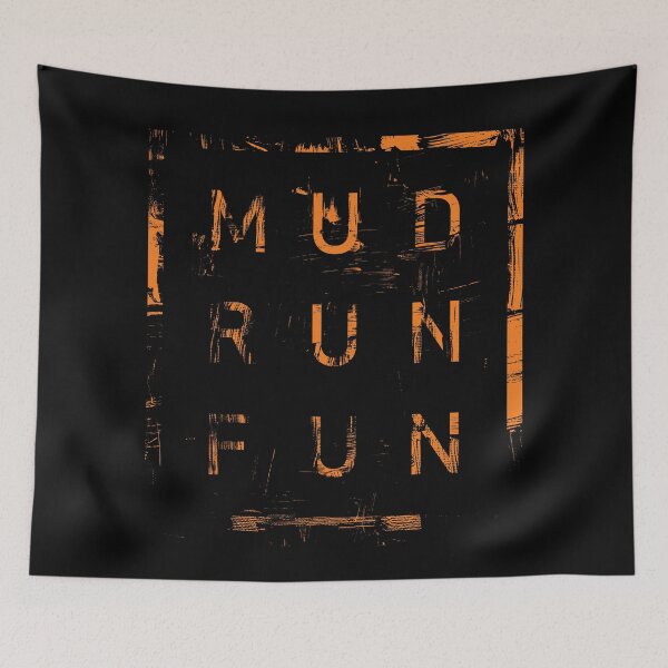 Item preview, Mud Run Fun Tough Mudder ORANGE Trail Running and Marathon designed and sold by BOBSMITHHHHH.