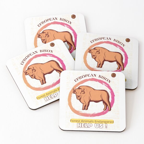 Item preview,  European Bison Help Us ! designed and sold by yassooarts.