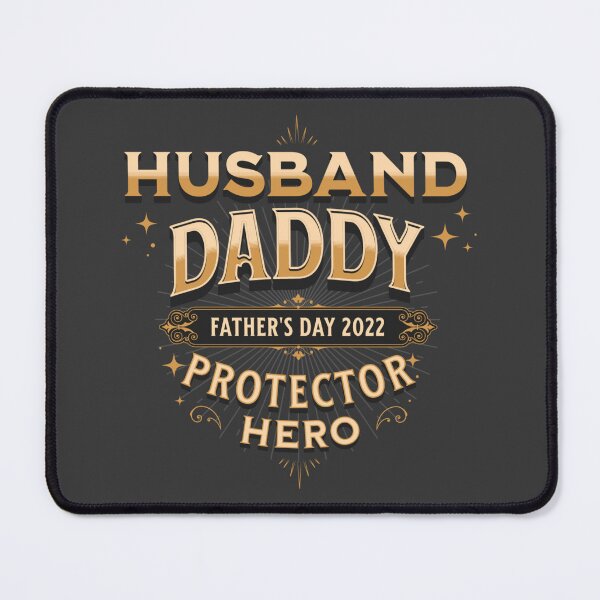 Item preview, HUSBAND DADDY PROTECTOR HERO FATHERS DAY 2022 designed and sold by OverbeeDesigns.