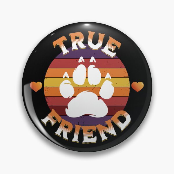 Item preview, True Friend Best Friend I Love Animals Sunset Paw Print Design designed and sold by 486DesignCo.