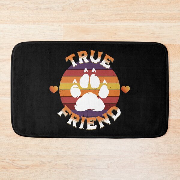 Item preview, True Friend Best Friend I Love Animals Sunset Paw Print Design designed and sold by 486DesignCo.